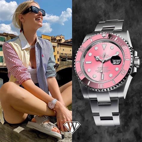 rolex chiara ferragni|Chiara Ferragni Pink Rolex Watch .